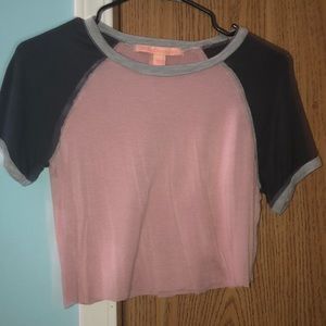 cropped tee shirt